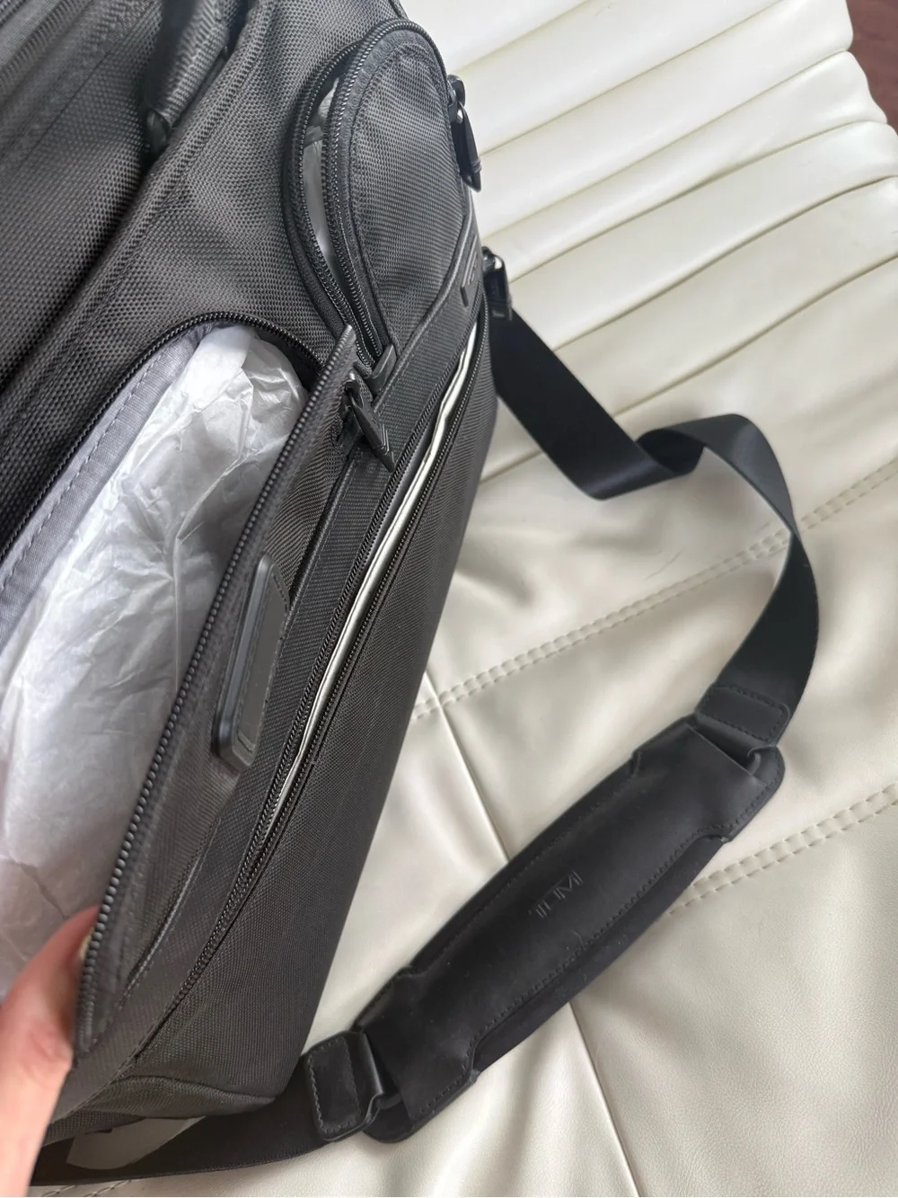 Tumi Alpha expandable travel bag- Travel & Work Bag with laptop case